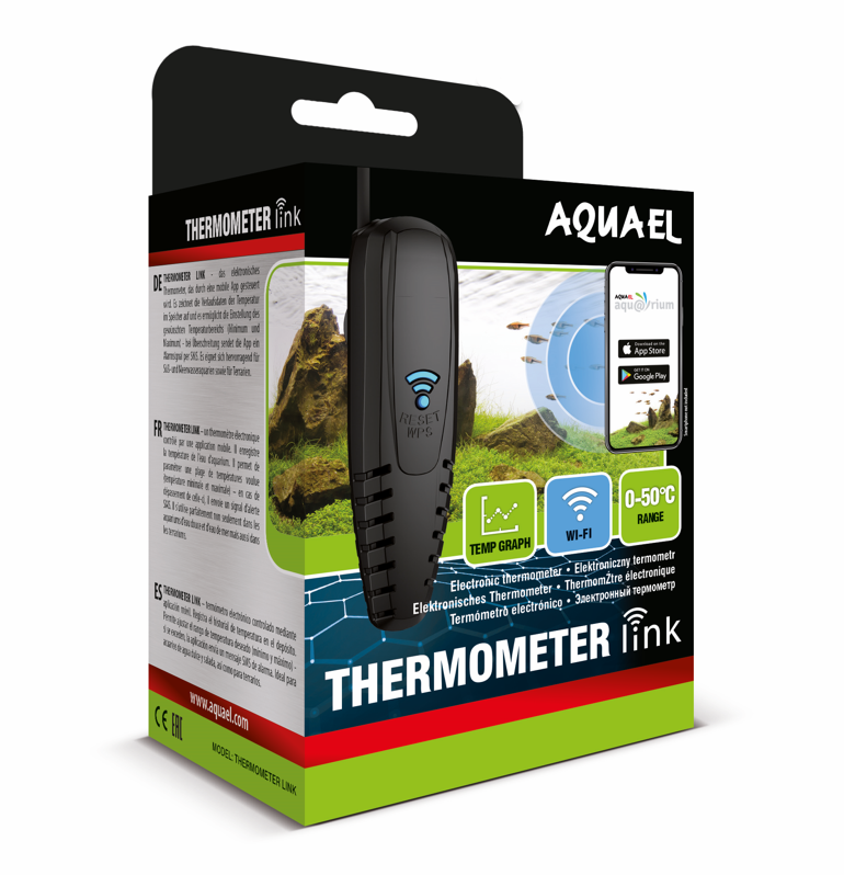 AQUAEL Thermomètre Link Thermomètre WiFi