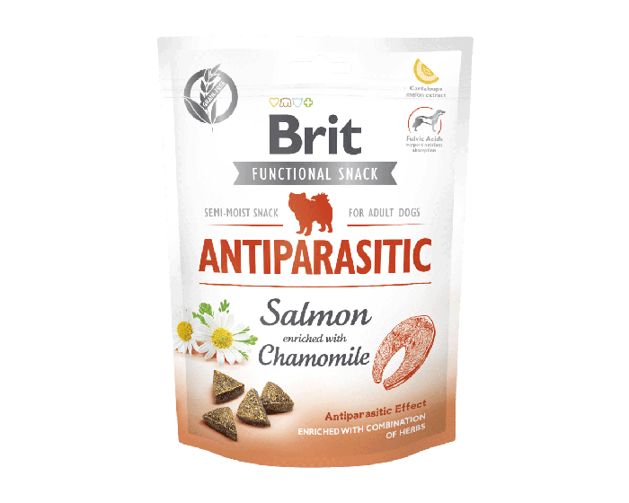  Brit Care Dog Functional Snack Antiparastic Salmon 150g