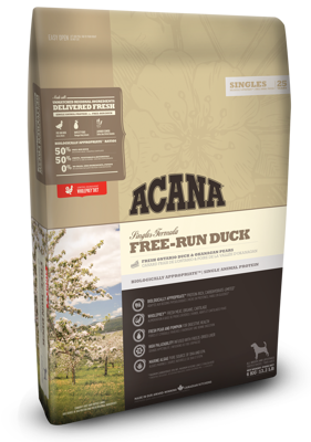 ACANA Free-Run Duck 6kg + Surprise gratuite pour chien