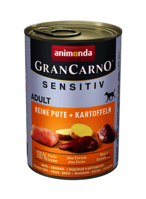 Animonda GranCarno Sensitiv Dog Adulte Dinde & Pommes de terre 800g