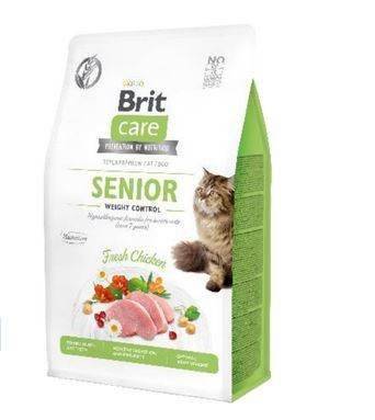 Brit Care Grain-Free Senior Weight Control avec poulet 2kg x2