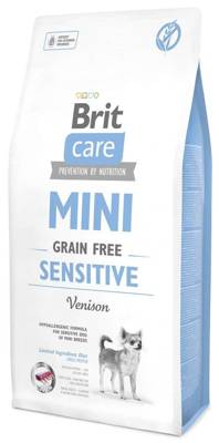Brit Care Mini Grain Free Sensitive avec Gibier 7kg