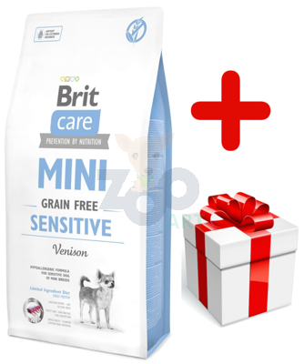 Brit Care Mini Grain Free Sensitive avec Gibier 7kg + Surprise pour votre chien GRATUITES !