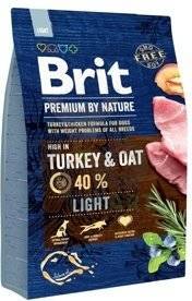 Brit Premium By Nature Light avec dinde et avoine 3kg