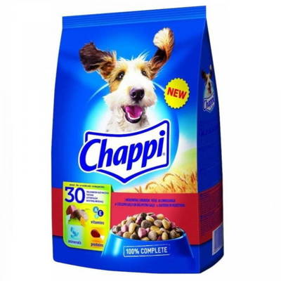 CHAPPI 9kg - croquettes pour chiens avec boeuf, volaille et légumes