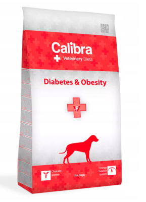 Calibra Veterinary Diètes Chien Diabète Obésité 2kg