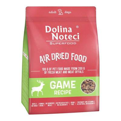 DOLINA NOTECI Superfood plat de gibier - aliments secs pour chiens 5kg x2