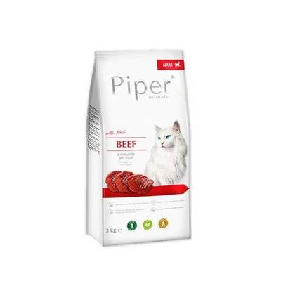 Dolina Noteci Piper Animals avec viande de boeuf pour chats 3kg x2