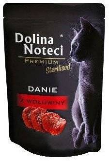 Dolina Noteci Premium pour chats stérilisés avec viande de bœuf 85g x12
