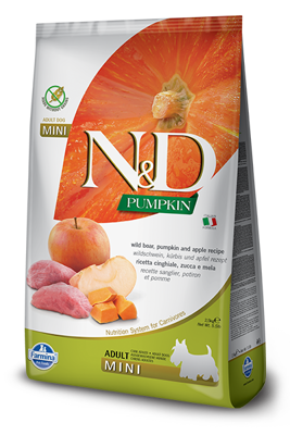 Farmina N&D Pumpkin Grain Free Canine Adult Mini Boar&Apple 800g