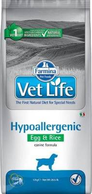 Farmina Vet Life Canine Hypoallergenic Egg & Rice 12kg