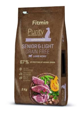 Fitmin Purity Gf Senior & Light Lamb 2kg