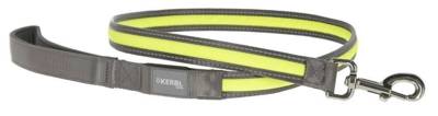 KERBL Longe d'attache jaune Light & Reflex 120cm