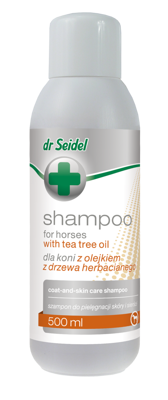 Laboratoire DermaPharm Laboratoire Dr Seidel Shampooing pour chevaux à l'huile d'arbre à thé 0.5l