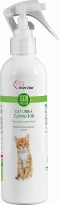 OVER ZOO Si frais ! CAT URINE ELIMINATOR Enlève les taches et les odeurs d'urine 250ml