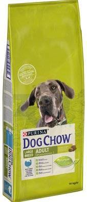 PURINA Dog Chow Adulte pour Grandes Races à la Dinde 14kg x2