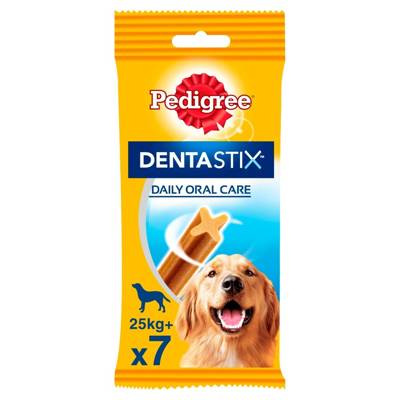Pedigree DentaStix Traitements dentaires pour chiens de 4 mois et plus 25kg 270g