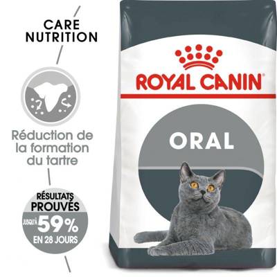 ROYAL CANIN Dental Care 8kg nourriture sèche pour chats adultes pour réduire l'accumulation de tartre 