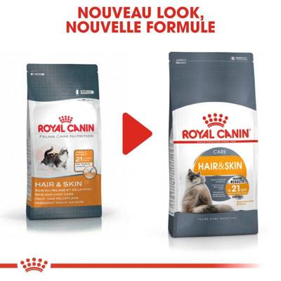 ROYAL CANIN Hair And Skin Care 4kg + GIMBORN Gim Cat Multi-vitamine Duo Pâte avec fromage 50g GRATUIT