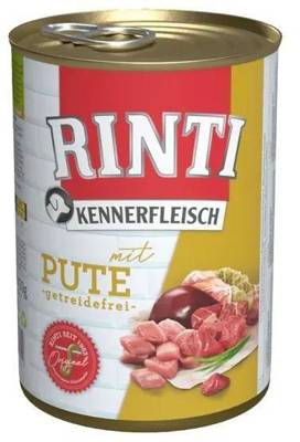 Rinti Kennerfleisch Pute nourriture humide pour chien - dinde 400g
