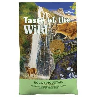 TASTE OF THE WILD Rocky Mountain Sans Céréales pour chat et chaton 6,6kg