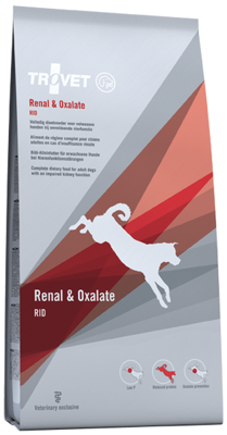 TROVET RID Renal & Oxalate (pour chiens) 3kg + Surprise gratuite pour chien