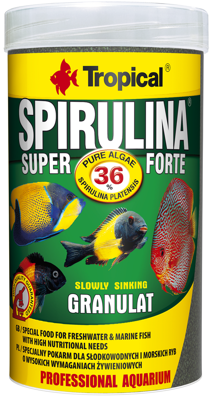 Tropical Super Spirulina Forte Granulés 250ml