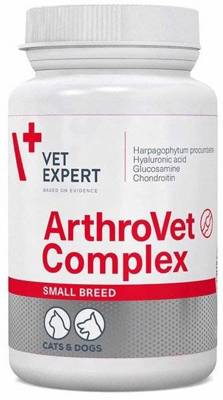 VETEXPERT Arthrovet HA Complex Small Breed & Cats 60 capsules