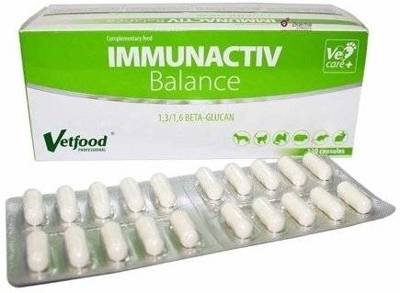 VETFOOD Immunactiv Balance 120 capsules