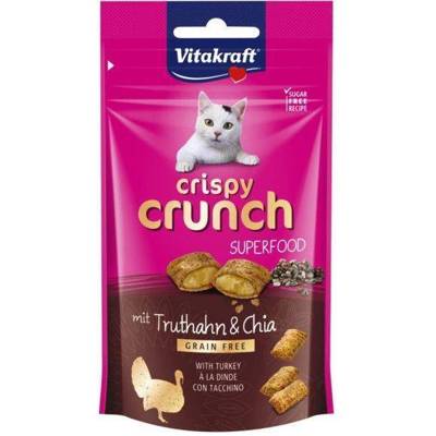 Vitakraft Crispy Crunch à la dinde et aux graines de chia 60g